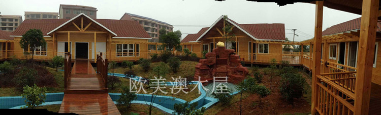 木结构木屋——湖南农家乐木屋